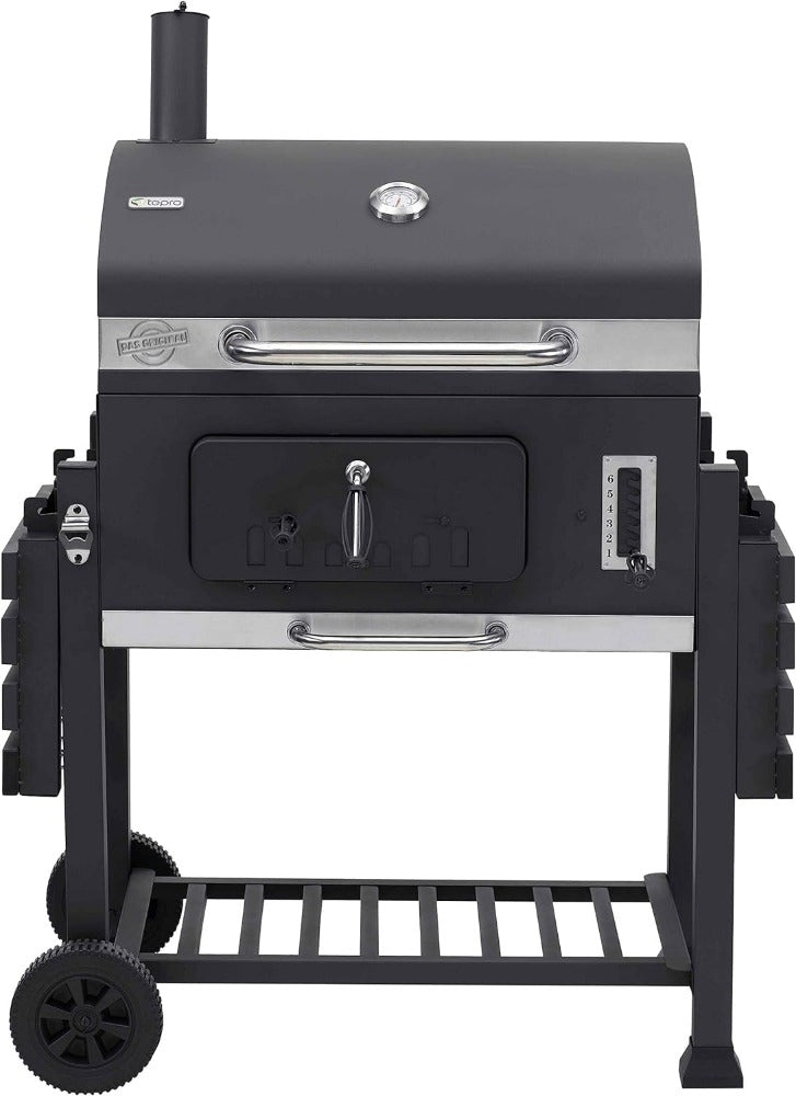 Barbecue portable XL pour camping et jardin.